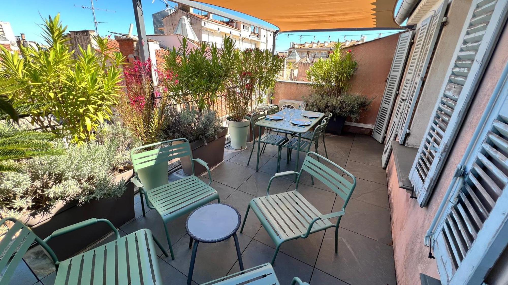 Апартаменти 2 Pieces Avec Grande Terrasse - Centre De Тулон Екстер'єр фото